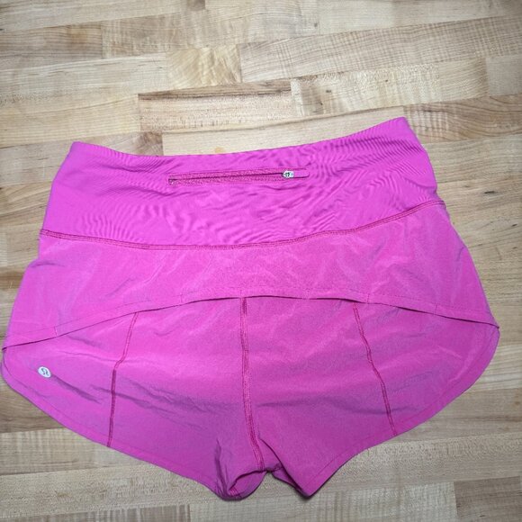 Lululemon Speed Up High-Rise Short 2.5" - Sonic Pink - Picture 3 of 4